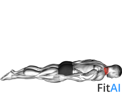 Prone Cervical Extension Isometric Hold