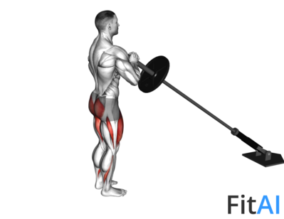 Landmine Rear Lunge (V2)