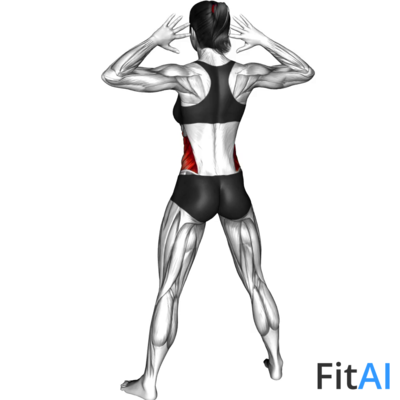 Ear to Knee Side Bend