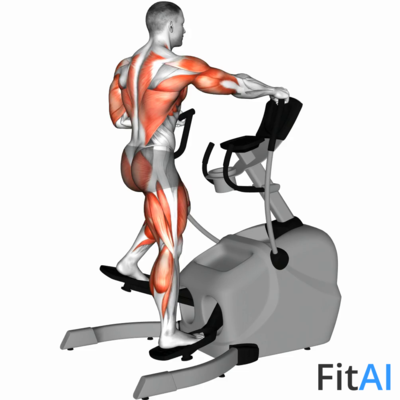 Elliptical lateral Walk