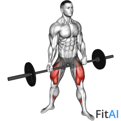 Barbell Jefferson Squat