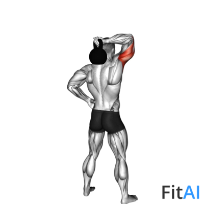 Kettlebell Standing One Arm Extension