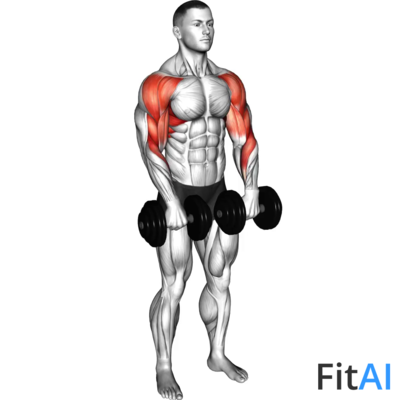 Dumbbell Upright Row