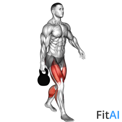 Kettlebell Unilateral Farmers Walk