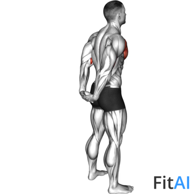 Standing Reverse Shoulder Stretch