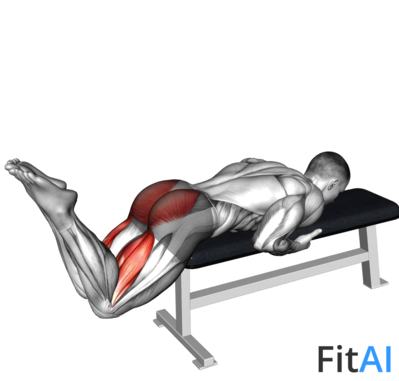 Reverse Hyperextension on Bench