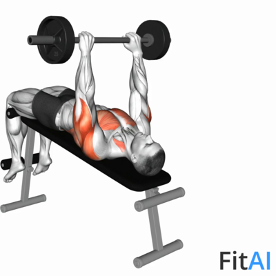 Barbell Decline Pullover