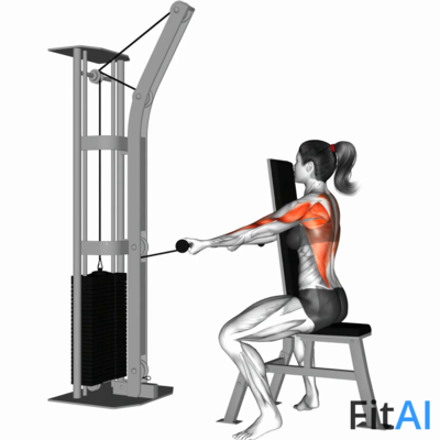 Cable Front Seated Row