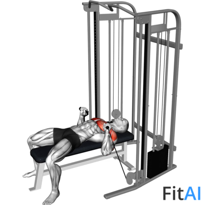 Cable Bench Press