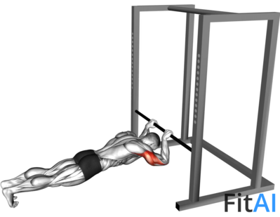 Triceps Press (low bar position)