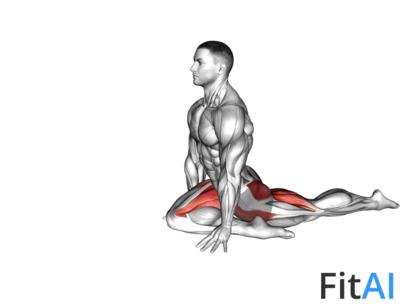 Pigeon Hip Stretch