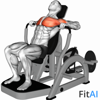 Lever Decline Chest Press (V2)