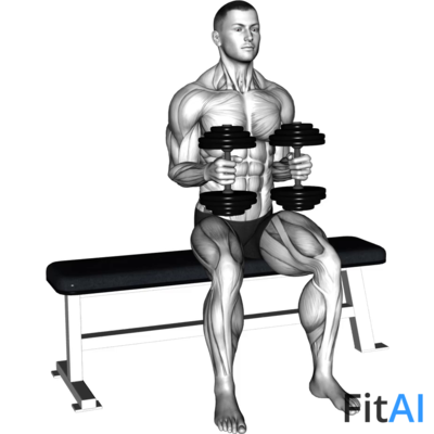 Dumbbell Seated External Rotation