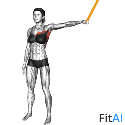 Resistance Band Shoulder Adduction
