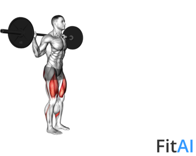 Barbell Walking Lunge