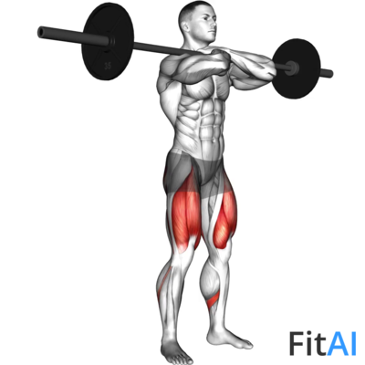Barbell Pause Front Squat