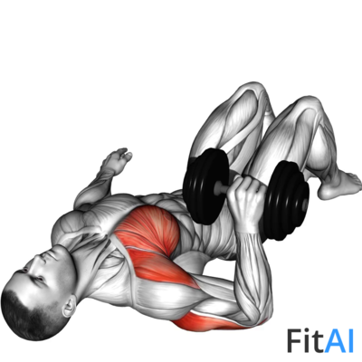 Dumbbell One Arm Floor Press