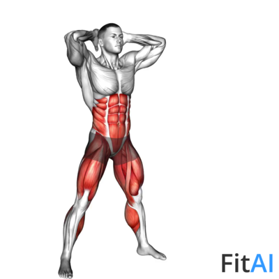 Standing Bike and Opposite Touches