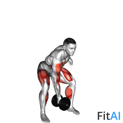 Dumbbell Single Power Clean