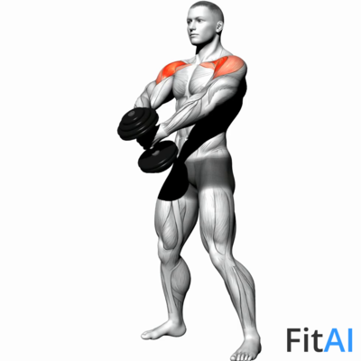 Dumbbell Front Raise (V2)