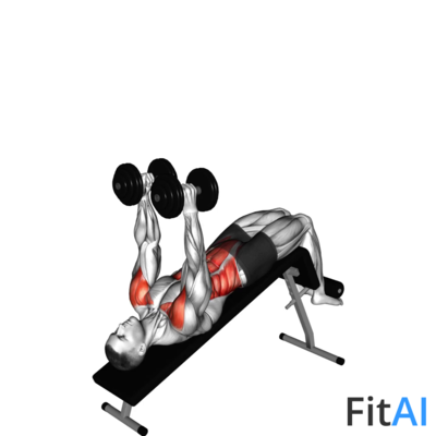 Dumbbell Decline Overhead Sit-up