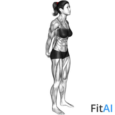 Bodyweight Standing Back Stretch