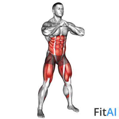 High Knee Squat (V3)