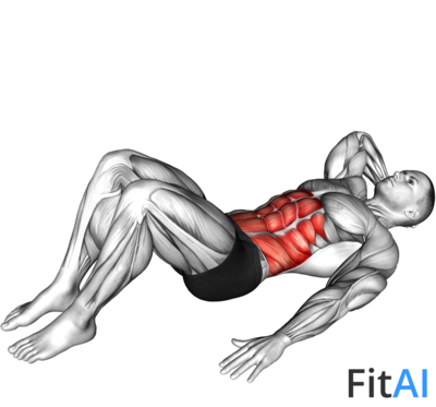 Alternate Oblique Crunch