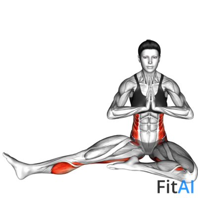 Revolved Head to Knee Pose