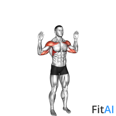 Bodyweight Standing Military Press