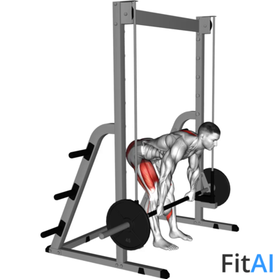 Smith Stiff Legged Deadlift