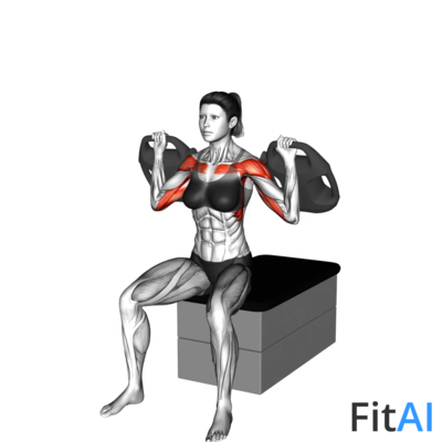 Bottle Weighted Shoulder Press