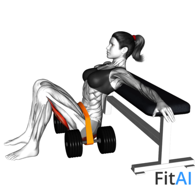 Resistance Band Hip Thrust