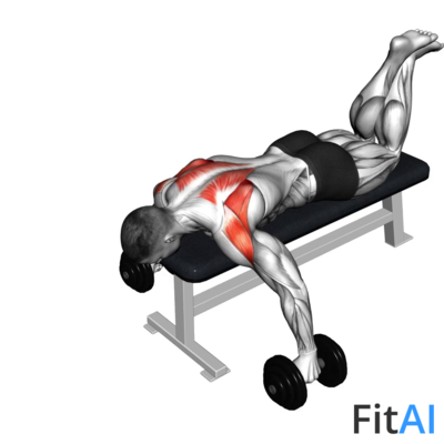 Dumbbell Prone Full Can Exercise