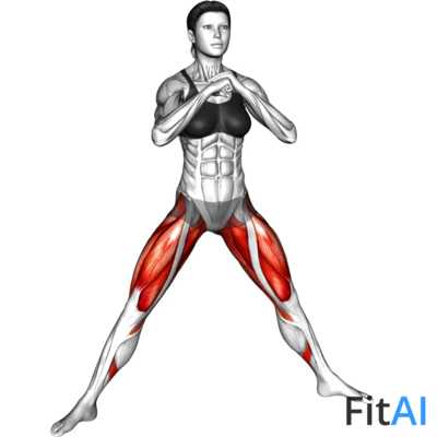 Pulsing Side Lunge