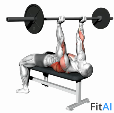 Barbell Pullover-To-Press