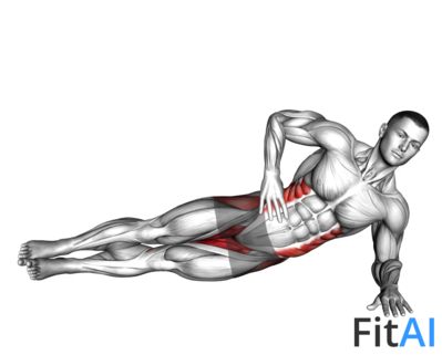 Side Plank Leg Lift