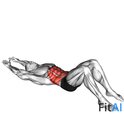 Crunch (arms straight)