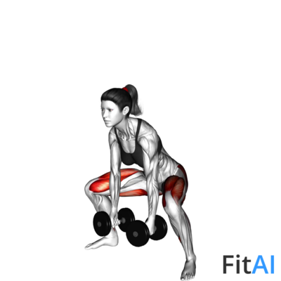 Dumbbell Sumo Deadlift