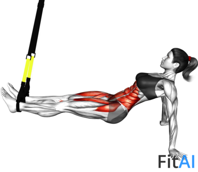 Suspender Supine Crunch