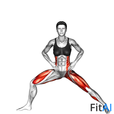 Reverse Warrior Pose