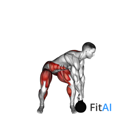 Kettlebell Rotational Deadlift