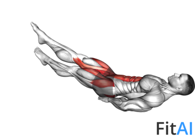 Lying Scissors Cross