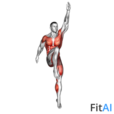 Jumping Air Bike Arm Swing