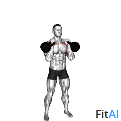 Kettlebell Alternating Press