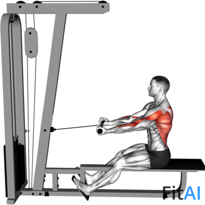 Cable Seated Supine-Grip Row