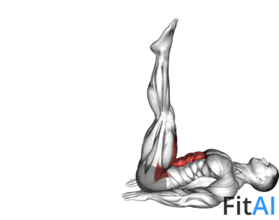 Lying One Leg Raise