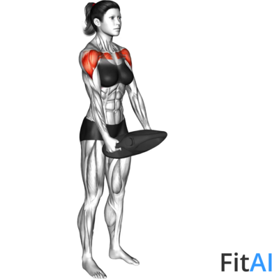 Bottle Weighted Front Raise