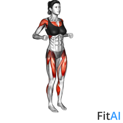 Forward Punch Toe Tap