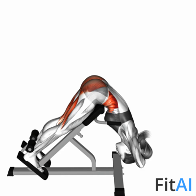 45 degrees twisting hyperextension